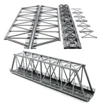 Evemodel Ho Scale Truss Bridge Kit For Track Trains QL009. Fixed Price $27.99.
