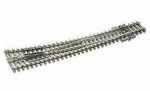 Peco SL386 Scale Code 80 Right-hand Curved Turnout (36/18" Radius) Insulfrog. Fixed Price $36.99.