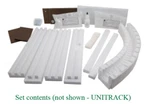 Kato Woodland Scenics Subterrain T-trak Module Kit With Unitrack 90-DEG K28886. Fixed Price $60.98.