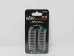 Kato Unitrack 20-101 Curve 3/4" Radius R249-15 4PCS. Fixed Price $8.55.