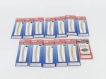 Lot Of 12 Scale Atlas 2520 Code 80 11" Radius Curved Snap-track 6-PACKS. Fixed Price $64.95.