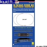 Atlas Trains 2788 Code 80 Snap-track Starter Set. Fixed Price $44.78.