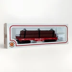 Bachmann Ho Scale 48' Flat Log Car Louisville & Nashville 24562 Model Train. Fixed Price $9.95.