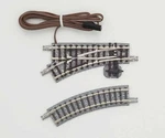 Tomytec Electric Turnout (points) N-PL140-30 Mini Track Left Hand W/5-1 012320. Fixed Price $53.98.