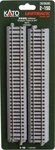 Kato 2-150 Ho Unitrack 246MM 9.75IN Straight 4PCS. Fixed Price $18.35.