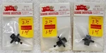 Lot Of Caboose Industries # 202S Ho Ground Throw (3) New Bag. Fixed Price $7.95.