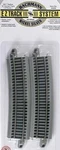 Bachmann 33-1/4 Radius 12 Degree N/s E-z Ho Scale Nickel Silver Model Train. Fixed Price $20.58.