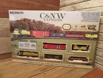 Bachmann Ho Scale C&nw Express Train Set New Packaging, Never Opened. Fixed Price $179.99.