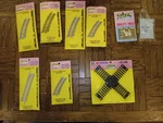 Vtg Atlas "ho" Scale 1/2-15 Radius Track, 1/2-18 Straight, Crossing Connectors. Fixed Price $100.00.