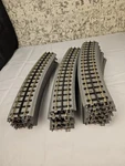 13 Mth Electric Trains Realtrax Gauge Curved Track Sections. Fixed Price $45.00.