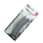 Kato 20-172 Scale Compact 183MM (7") Radius 45 Curve Track (set Pcs) Unitra. Fixed Price $13.34.