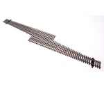 Walthers Ho Scale Code Nickel Silver #6 Single Crossover Turnout 948-83076. Fixed Price $61.82.