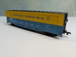 Bachmann Ho Scale All Door Box Car Netherlands Overseas Mills Lunx #70254 Read. Fixed Price $7.08.