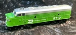 Ho Locomotive/loco Bachmann #9710 Burlington Northern Works Great Lot 1-1 Bin 2. Fixed Price $21.95.