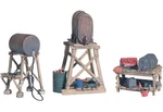 Woodland Scenics New 2025 Ho Scale Fuel Stands 3 Pieces D212. Fixed Price $17.78.