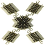 Bachmann Trains Snap-fit E-z Track 60 Degree Crossing 1/CARD Nickel Silver. Fixed Price $39.05.