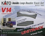 Kato 20-873 Scale V14 Unitrack Double Inner Loop Set. Fixed Price $136.69.