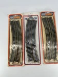 Life-like #8601/08601 Ho Gauge Curved Track Lot Of 3 Sealed. Fixed Price $16.14.