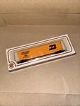 Bachmann Ho Scale 26534 Burlington Northern 50' Boxcar - Untested. Fixed Price $21.25.