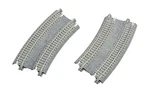 Kato 20-184 11"/12.4" 45-DEGREE Double Track Easement (2). Fixed Price $13.69.
