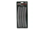 Kato 2-220 Unitrack R610-22.5 (R24"-22.5 Curved (4 Pcs) HO15131. Fixed Price $15.75.