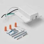 Vanoopee Track Floating Canopy Connector White - Single Circuit, Led. Fixed Price $25.90.