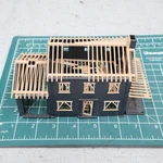 Bachmann 45191 Scale House Under Construction Kit Assembled. Fixed Price $23.80.