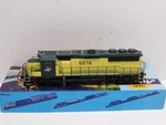 Athearn Ho Scale Blue Box Chicago & Northwestern GP50 Diesel Locomotive #5078. Fixed Price $35.00.