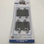Bachmann 44513 Ho Ns Ez 2-1/4 Straight (4) Nickel Silver Rails Nos. Fixed Price $12.70.