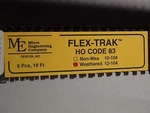 Micro-engineering #12-104 Ho-scale Code 83 Flex Track Wea.. Fixed Price $59.85.
