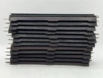 Gilbert American Flyer Ho #261 Straight Bakelite Based Track - 12 Pieces Black. Fixed Price $47.99.