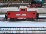 New Bachmann Ho U.s.m.r.r. Old-time Bobber Caboose Military Rr Never Used. Fixed Price $38.00.