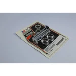 Colony Chrome Plated Lower Shock Mount Bolt And Nut Kit 2881-8. Fixed Price $17.88.