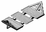 Kadee 437 Ho Scale Cattle Guards -- Sets. Fixed Price $12.99.