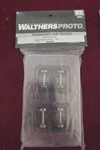 Walthers 920-2215 Allied Full-cushion Express Trucks Metal Whls Blk (2) Ho Scale. Fixed Price $14.00.
