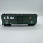 Bachmann Ho Scale 76902 40' Boxcar C&im 16659 Chicago Illinois Midland. Fixed Price $14.16.