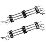 10 Insulated Straight 2 Pack Gauge Tubular Track Menards Lionel 3-RAIL. Fixed Price $19.99.