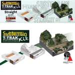 Kato 28-885 Woodland T-trak Subterrain Layout System, Straight Module Scale. Fixed Price $49.99.