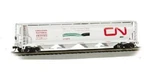 Bachmann Grain Hopper Canadian National Environmental 19132 Silver Series Cn. Fixed Price $33.99.