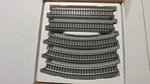 Hawthorne Village Bachmann Ez Track 12PC Straight Curve Adaptors 14-02040-008. Fixed Price $29.99.