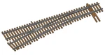 Walthers 948-10014 Ho Code Nickel Silver Dcc-friendly #4 Right Hand Turnout. Fixed Price $32.24.