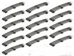 Lot Of 16 Menards Gauge O-54 Curve Track Makes 54" Diameter Circle New. Fixed Price $67.99.