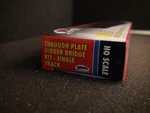 Ho Atlas # 70000027 Through Plate Girder Bridge Kit Single Track. Fixed Price $13.99.