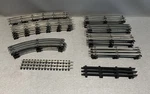 30 Vintage Lionel Gauge Tracks 8 Curved #0-72; 10 Inch And Straight. Fixed Price $49.99.