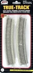 N Scale Atlas True Track 2412 Code 65 12-1/2" Radius Curve Pkg (8). Fixed Price $17.81.