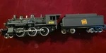 Ihc Ho Model Locomotive Engine & Linked Train Car Canadian National. Fixed Price $80.00.