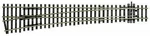 Peco SL89 Ho Scale Code 100 Large Radius Turnout -- Left Hand, Insulfrog. Fixed Price $40.99.