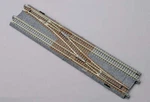 Kato 20-231 Scale Unitrack Double Single Right-hand Crossover. Fixed Price $52.99.
