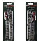 Kato 20-220 20-221 Scale Unitrack Electric Turnout #4 Left Or Right Hand. Fixed Price $29.94.