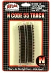 N Scale Atlas 2021 Code 55 16-1/4"RADIUS Half Curve (6) Pcs. Fixed Price $6.90.